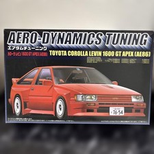 FUJIMI 1/24 Scale Toyota Corolla Levin 1600 GT APEX AE86 Plastic Model Kit