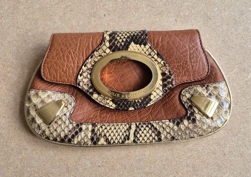 Dolce gabbana python mini - python,