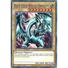 SDWD-EN001 Blue-Eyes White Dragon : Common Card : 1st Edition : YuGiOh TCG