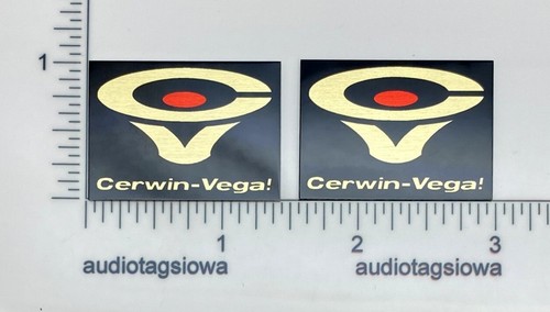 Cerwin vega speaker - cerwin, badge