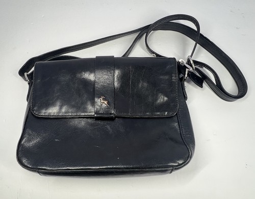 Ashwood genuine leather black - leather,