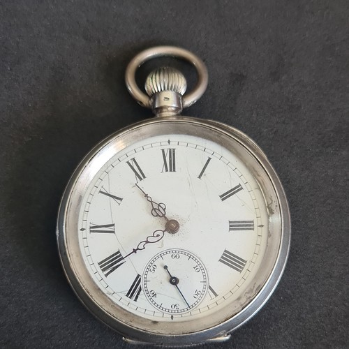 Antique solid silver gents - antique,