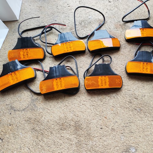 Durite amber led - led, side