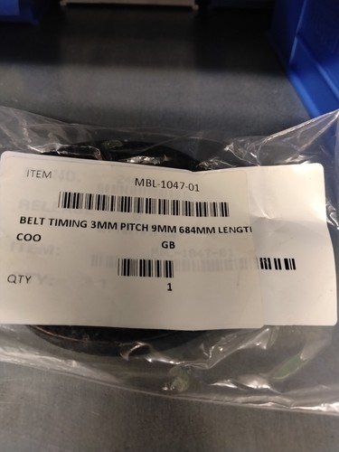 Indigo belt timing - indigo:, 3mm