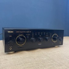 TEAC A-R600 INTEGRATED STEREO AMPLIFIER VCR AUX MD/TAPE1 TUNER PHONO CD