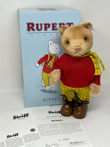 Steiff rupert the bear limited - steiff,