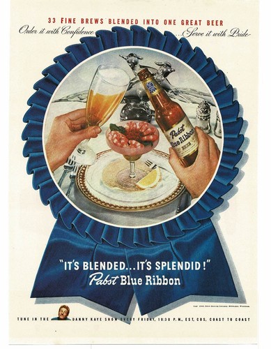 1946 pabst beer - 1946, with