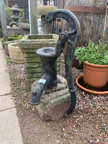 Vintage water pump