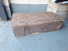 Vintage Military Wooden Shell