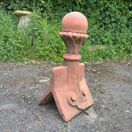 Daisy ball angled roof finial - angled,