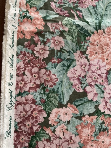 Sanderson vintage 1987 curtain - vintage,