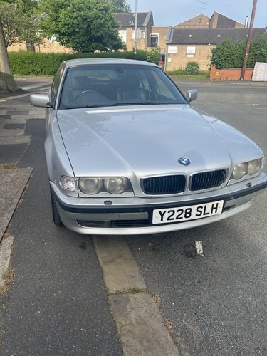 Bmw 740i e38 silver 2001 - bmw,