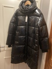 Zara Long Shiny Anorak Puffer