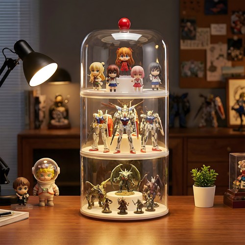 Rotating blind box display - box,