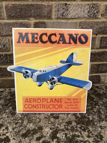 Meccano aeroplane constructor - meccano,