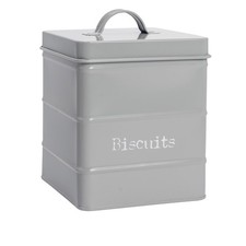 Biscuit Tin Storage Cookie Jar