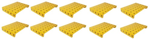Meccano flanged plate 7x5 - 10,