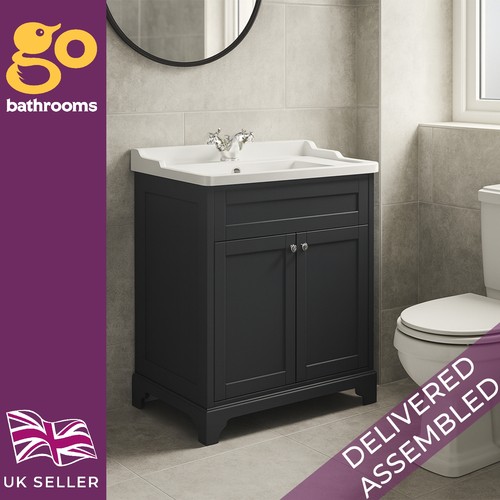 Classic 800mm grey vanity - 800mm,