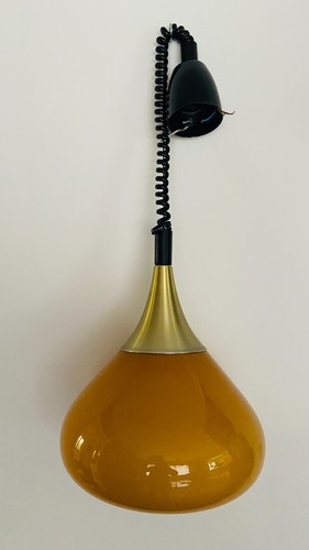Mid century 1970 - 1970's, amber