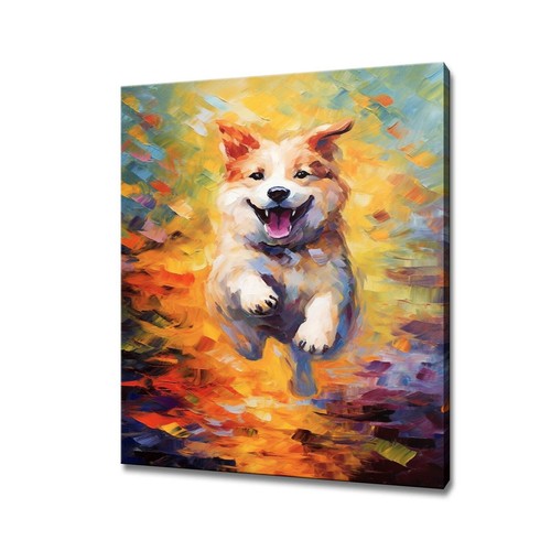 Akita dog animal canvas - dog, print