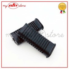 Coppia pedane poggia piedi gommini gomma staffe Moto Guzzi V35 C 1982 1986 AR05