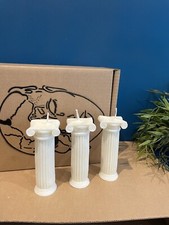 Trio of Roman pillars Greek