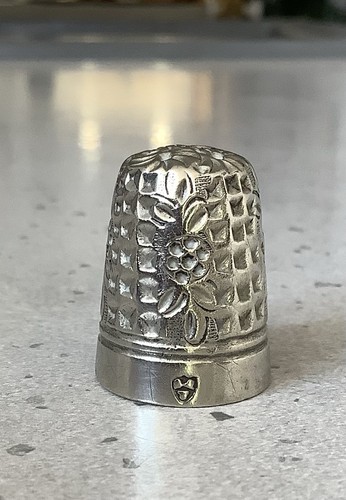Antique steel lined sterling - antique,