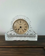 Galway Irish Crystal Mantal Clock