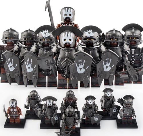 Uruk hai orc set - uruk-hai, of