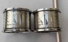 A pair of Antique Sterling