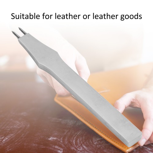 New leather pricking - new, iron