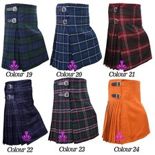Scottish Kilts for Men Highland Outfit Tartan Dress Kilt 8 yard 16 oz Acrylic Wo