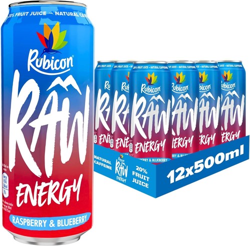 Rubicon raw energy drink - rubicon,