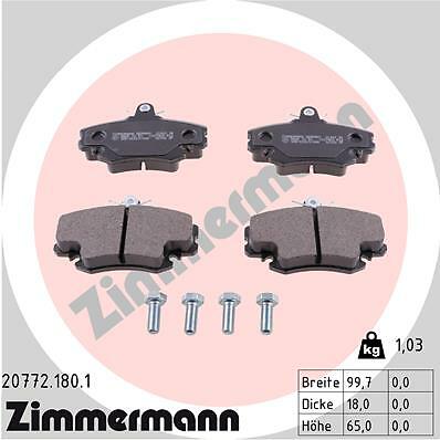 Brake pad set disc - disc,