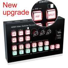 4K HDMI Video Switcher Mic