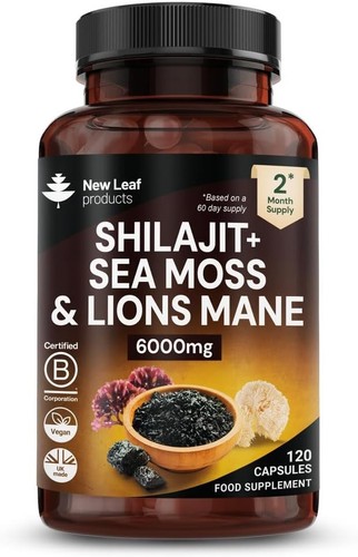 Shilajit sea moss lions - shilajit-sea,