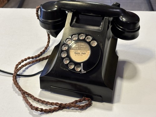 Vintage 1955 gpo bakelite 332l - gpo,