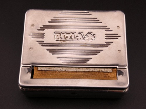 Vintage rizla metal tobacco - vintage,
