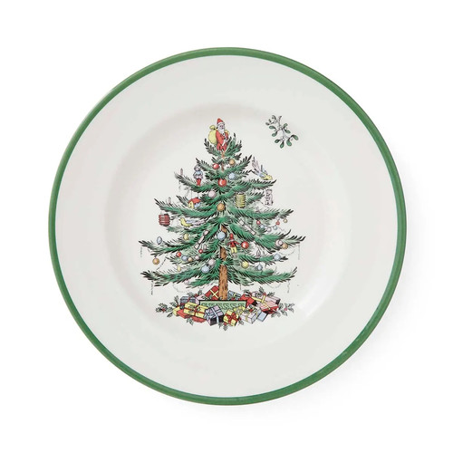 Spode christmas tree plate - tree,