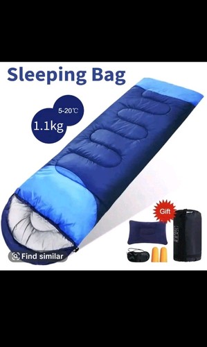 Sleeping bag sleep over blue - sleeping,