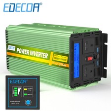 EDECOA Power Inverter 24V 240V