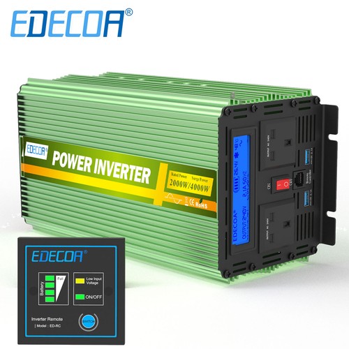 Edecoa power inverter 24v 240v - 24v,