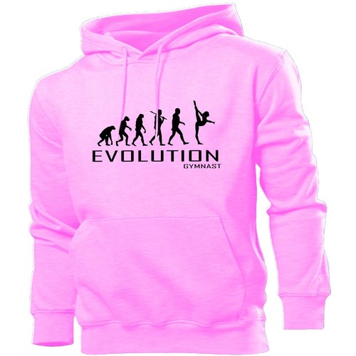 Gymnast evolution hoodie men - gymnast,