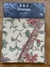 Vintage Dorma V&A Museum Kalamkari Tasseled Lined Pelmet