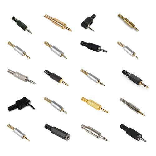 5mm pole stereo mono - 3.5mm,