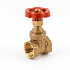 1¼" F x F Brass Gate Valve