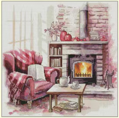 Counted cross stitch - cross,
