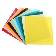 Craft Felt Sheets 5.91" x 5.91", 10 Colors,Pack of 100