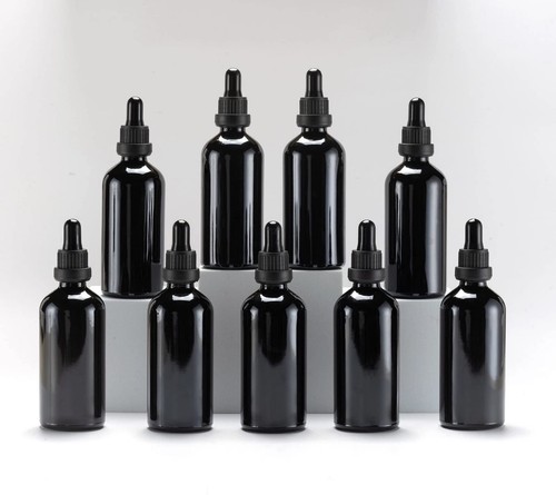 Yizhao black glass dropper - yizhao,
