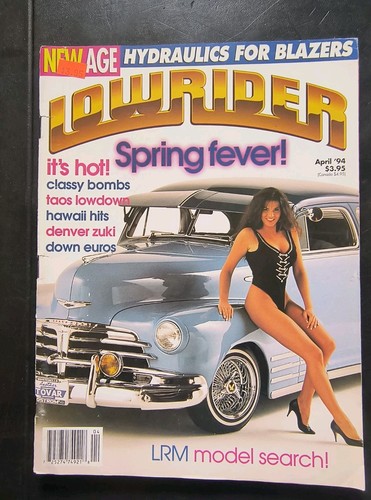 Lowrider magazine vintage apr - lowrider,